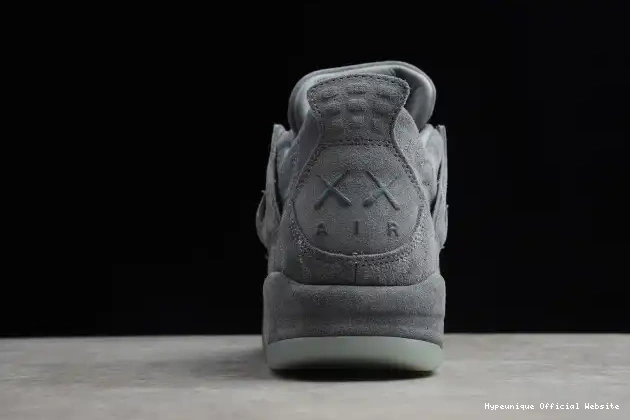 Rep HYPE Jordan Grey KAWS Cool x Air 4 930155-003 0211