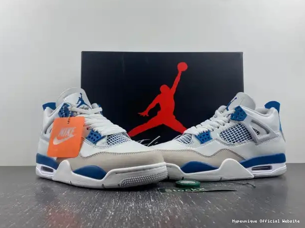 Best reps HYPE Jordan Military Air Blue 4 FV5029-141 0214