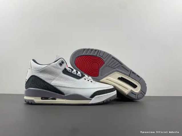 Best reps HYPE Air Grey Cement Jordan 3 CT8532-106 0213