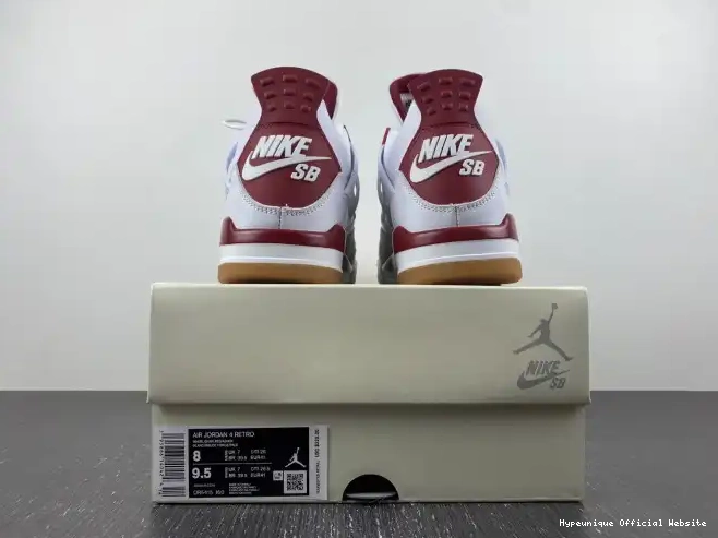 Cheap reps HYPE DR5415-160 SB Retro Red Pine Jordan 4 0211