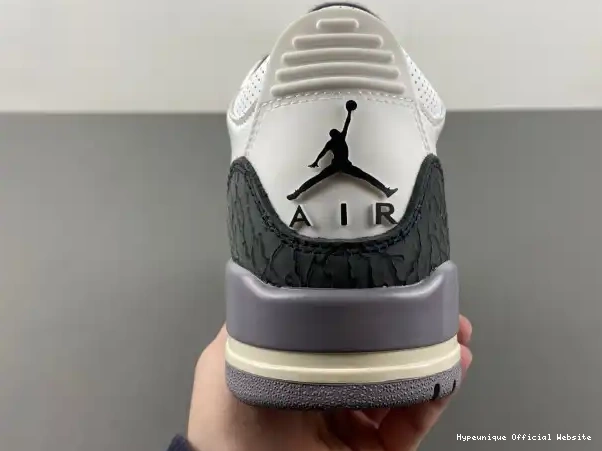 Best reps HYPE Air Grey Cement Jordan 3 CT8532-106 0213