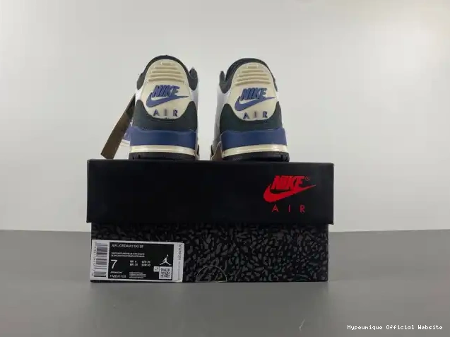 HYPE Jordan A Blue OG Diffused 3 Maniere x Air Ma HV8571-100 SP 0320