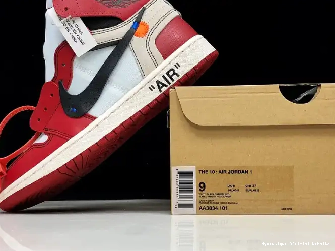 HYPE Air Ten Off-White AA3834-101 Chicago 1 The Retro Jordan 0318
