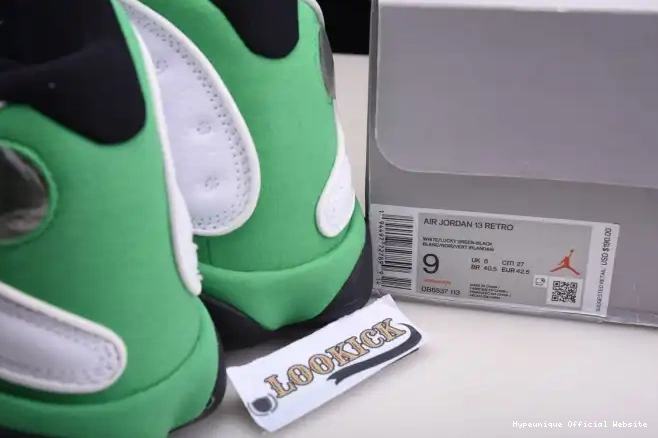 HYPE 13 Lucky Jordan Green Air DB6537-113 0320