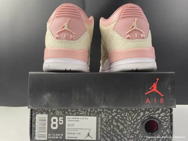 HYPE Retro Sail CK9246-116 Jordan 3 Air Rust Pink (W) 0316